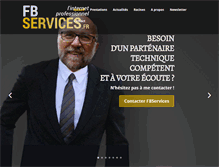 Tablet Screenshot of fbservices.fr